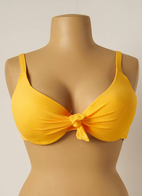 Sutien de costum de baie elasticitate top sutien modelat galben YSABEL MORA femme