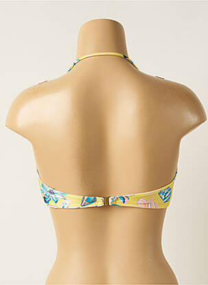Sutien de costum de baie elasticitate top bentiță galben RIO DE SOL femeie