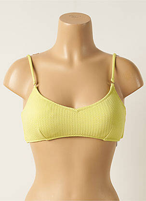 Sutien de costum de baie elasticitate sutien cu susținere înaltă și burete detașabil verde SEAFOLLY femeie