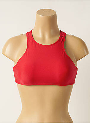 Sutien de costum de baie elasticitate top sutien tip racerback roșu RIO DE SOL femeie