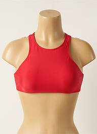 Sutien de costum de baie elasticitate top sutien tip racerback roșu RIO DE SOL femeie