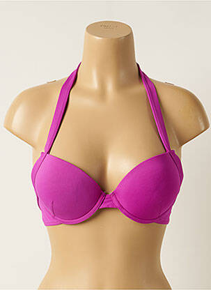 Sutien de costum de baie elasticitate top sutien push-up violet HISTOIRE DE PLAGE femeie