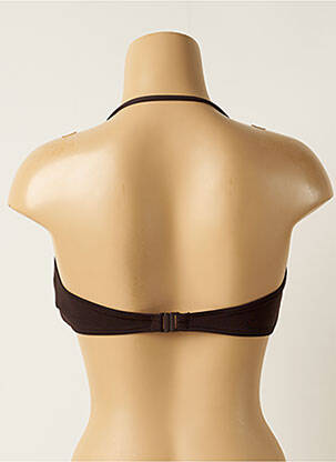 Sutien de costum de baie elasticitate top bentiță maro SEAFOLLY femeie
