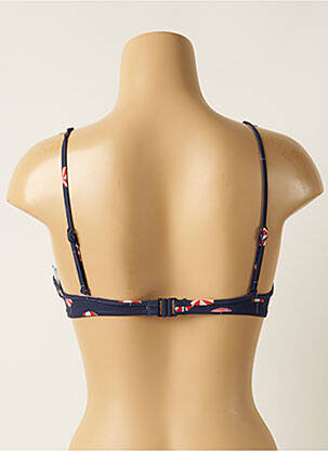 Sutien de costum de baie elasticitate top sutien modelat albastru SEAFOLLY femeie