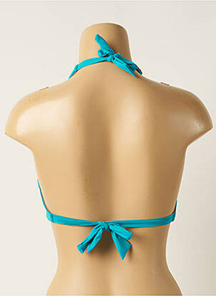 Sutien de costum de baie elasticitate top sutien modelat albastru KIWI femeie