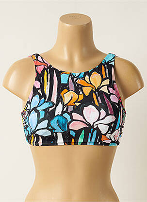 Sutien de costum de baie elasticitate sutiene negru MOONTIDE femeie