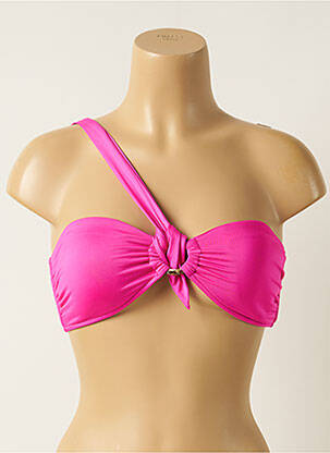 Sutien de costum de baie elasticitate top bentiță roz SEAFOLLY femeie