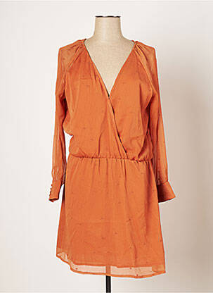 Rochie midi maro SWILDENS femeie