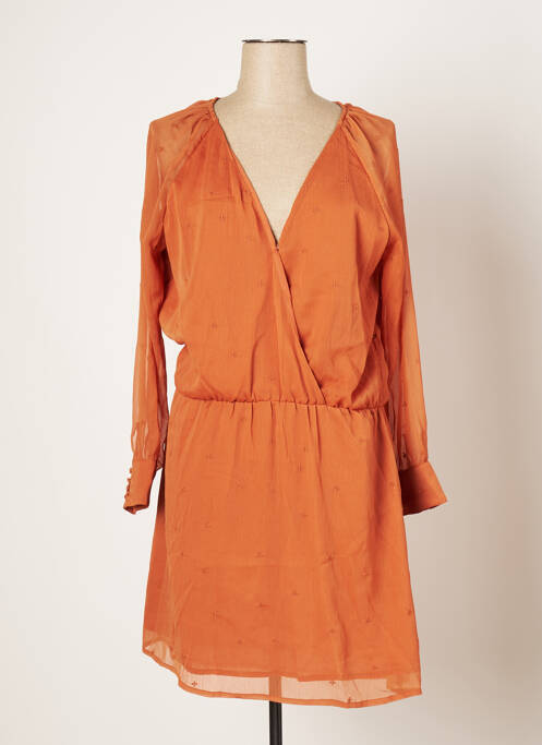 Rochie midi maro SWILDENS femeie