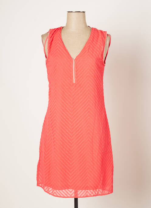 Rochie midi portocaliu GRACE & MILA femeie