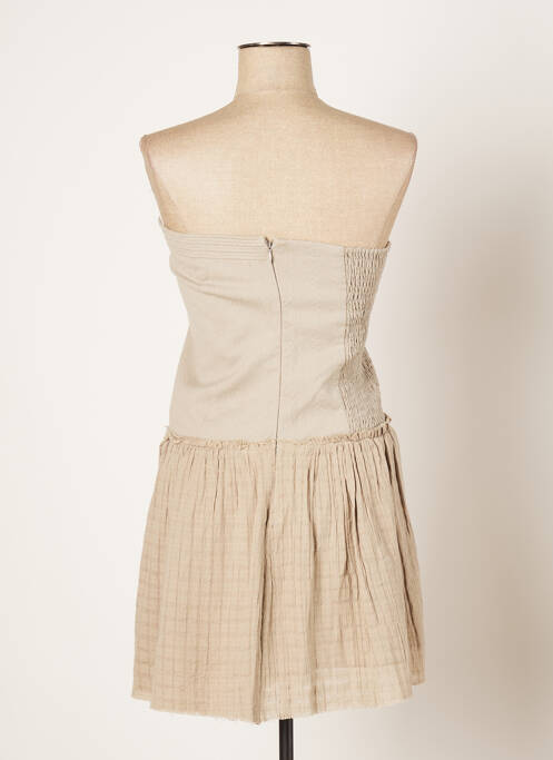 Rochie midi bej SWILDENS femeie