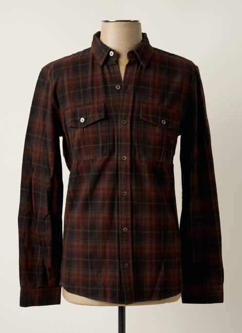 Cămașă cu mâneci lungi maro ZADIG & VOLTAIRE bărbat