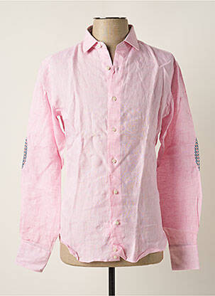Cămașă cu mâneci lungi roz MELCHIOR bărbat