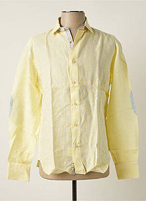 Cămașă cu mâneci lungi galben MELCHIOR bărbat