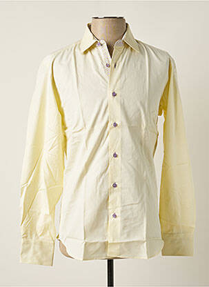 Cămașă cu mâneci lungi galben MELCHIOR bărbat