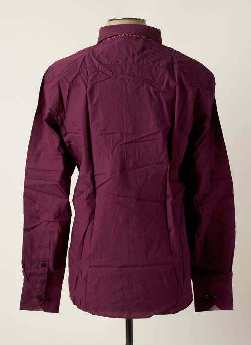 Cămașă cu mâneci lungi violet MELCHIOR bărbat