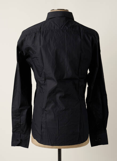 Cămașă cu mâneci lungi negru MELCHIOR bărbat