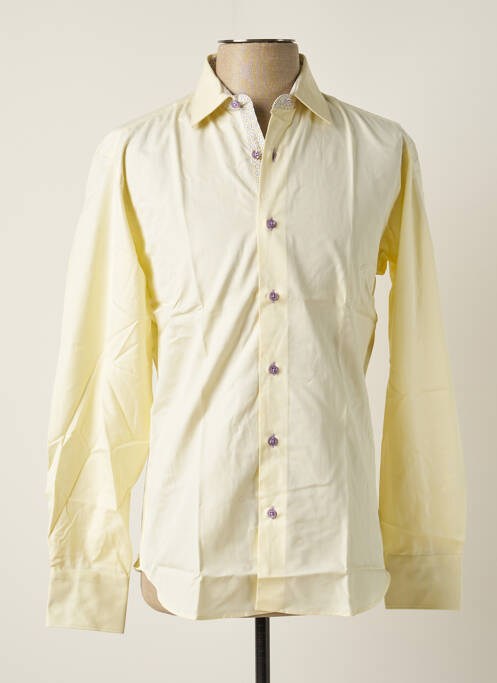 Cămașă cu mâneci lungi galben MELCHIOR bărbat