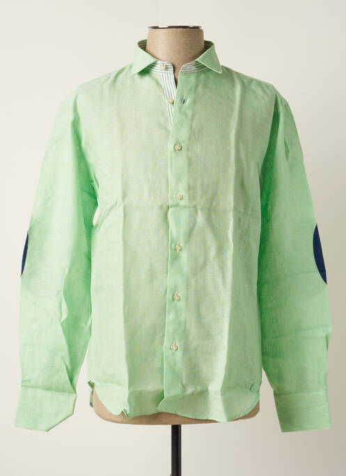 Cămașă cu mâneci lungi verde MELCHIOR bărbat