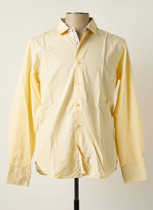 Cămașă cu mâneci lungi galben MELCHIOR bărbat