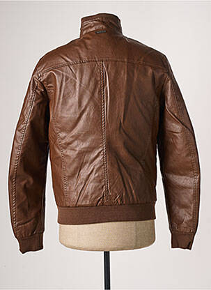 Geci din piele ecologică buzunare maro ALESSANDRO DELL'ACQUA bărbat