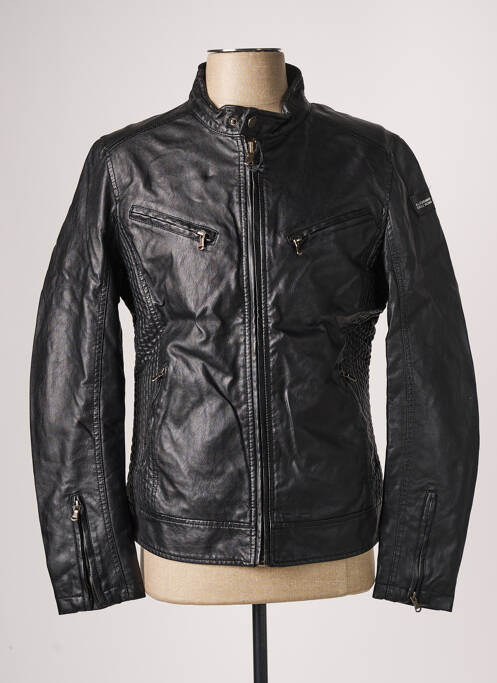 Geci din piele ecologică negru ALESSANDRO DELL'ACQUA bărbat