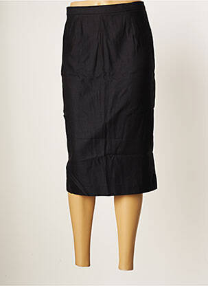 Fustă midi negru FACONNABLE femeie