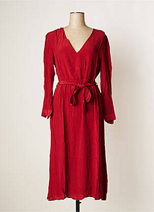 Rochie midi roșu LA PETITE ETOILE femeie