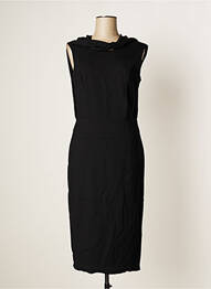 Rochie midi fără mâneci fără mâneci negru FACONNABLE femme
