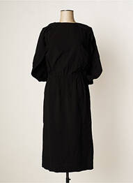 Rochie midi mâneci 3/4 mâneci 3/4 negru FACONNABLE femeie