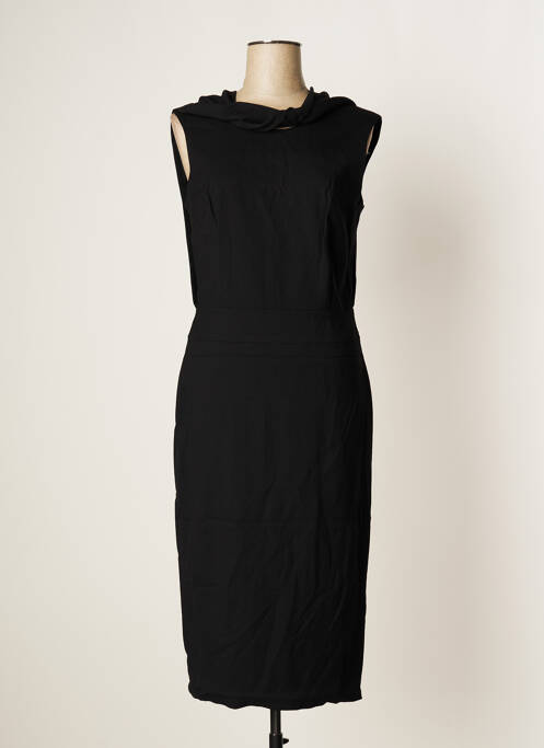 Rochie midi negru FACONNABLE femeie