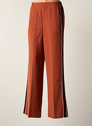 Pantalon trei sferturi maro GRACE & MILA femeie