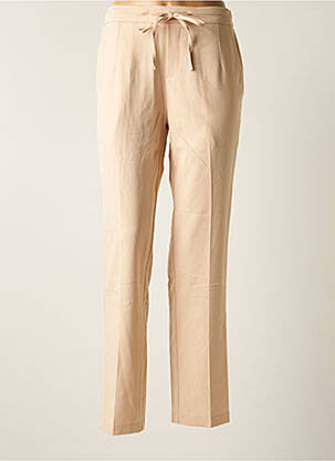 Pantalon drept bej GRACE & MILA femeie