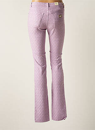 Pantalon slim talie înaltă talie înaltă violet CERRUTI 1881 femeie
