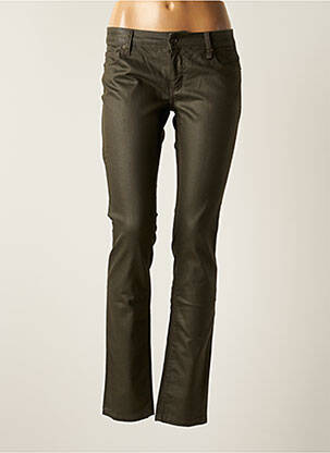 Pantalon slim verde ZADIG & VOLTAIRE femeie