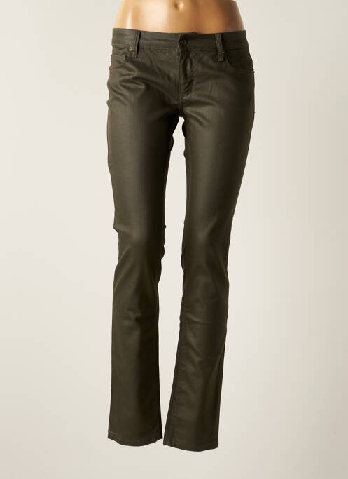 Pantalon slim verde ZADIG & VOLTAIRE femeie