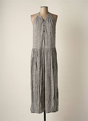 Rochie lungă gri BAKKER MADE WITH LOVE femeie