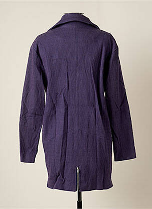 Jachete casual croială dreaptă violet CHEMINS BLANCS femeie