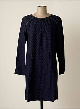 Rochie midi albastru CHEMINS BLANCS femeie