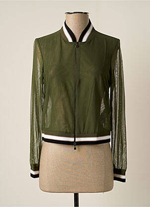 Jachete casual croială dreaptă verde D.EXTERIOR femeie