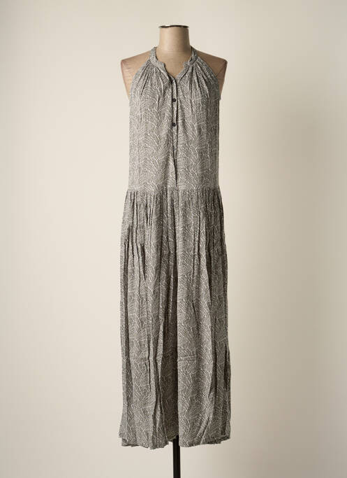 Rochie lungă gri BAKKER MADE WITH LOVE femeie