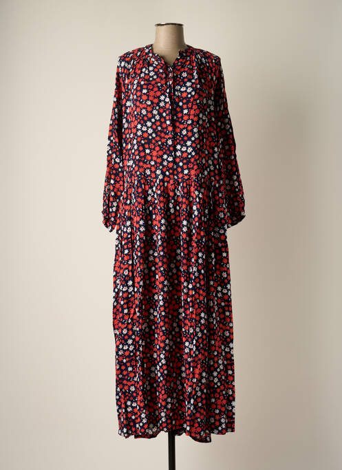 Rochie lungă albastru BAKKER MADE WITH LOVE femeie