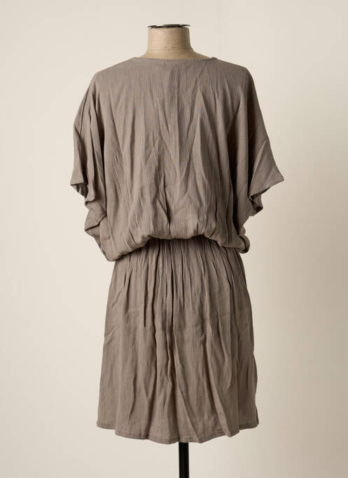 Rochie midi gri BAKKER MADE WITH LOVE femeie