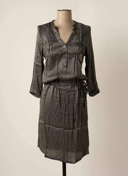 Rochie midi gri BAKKER MADE WITH LOVE femeie