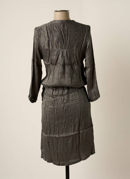 Rochie midi gri BAKKER MADE WITH LOVE femeie