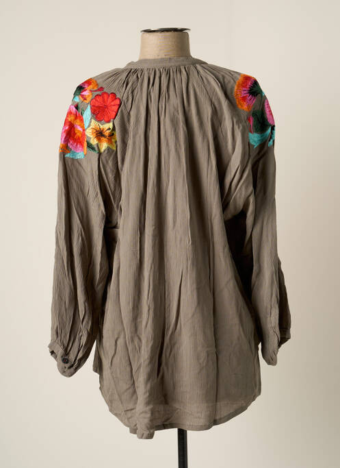 Cămașă maro BAKKER MADE WITH LOVE femeie