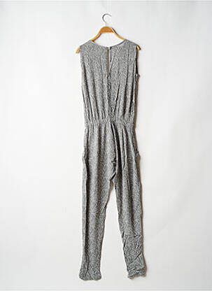 Salopetă-pantalon țesătură crep fără mâneci gri BAKKER MADE WITH LOVE femeie