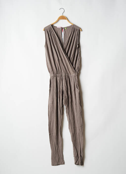 Salopetă-pantalon gri BAKKER MADE WITH LOVE femeie