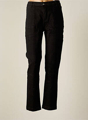 Blugi cu croială slim negru CHEMINS BLANCS femeie