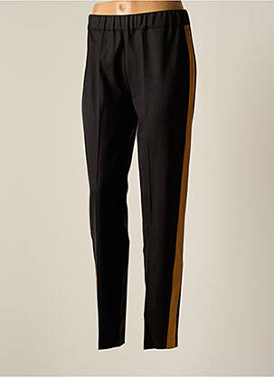 Pantalon slim talie elastică mărime normală negru D.EXTERIOR femeie